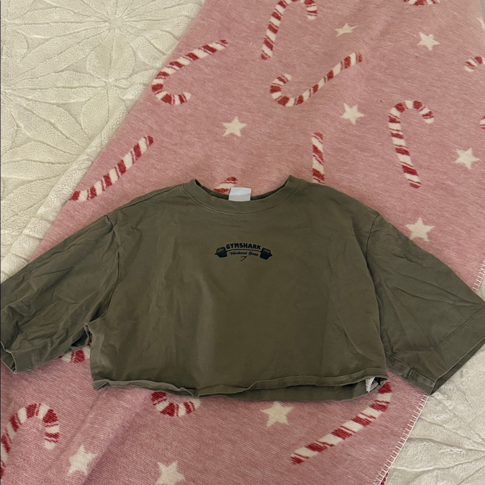 Gymshark Olive Workout Tee